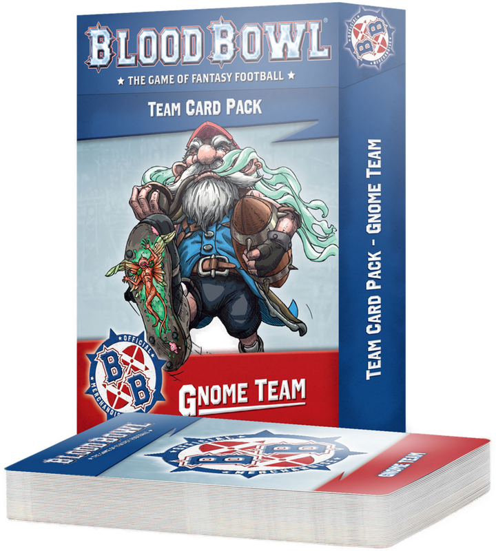 Warhammer Blood Bowl Gnome Team Card Pack