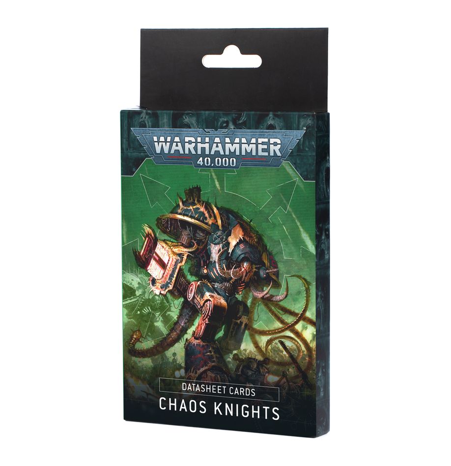 Chaos Knights Datasheet Cards