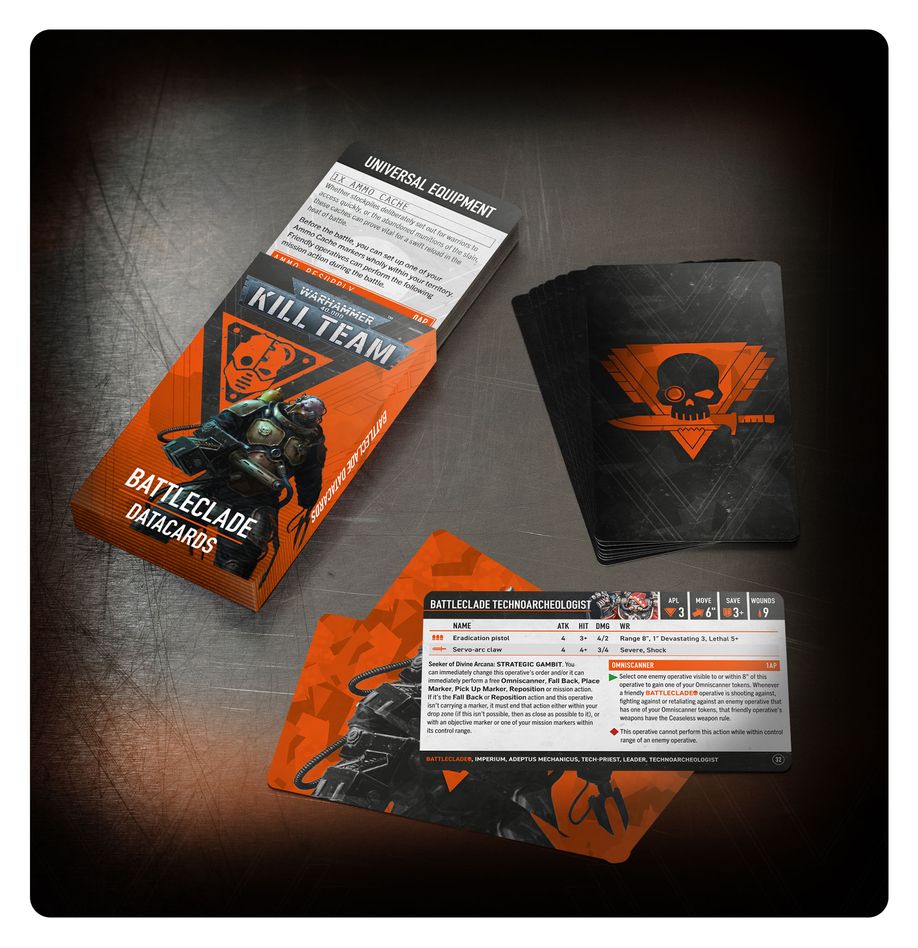 Kill Team Datacards Battleclade