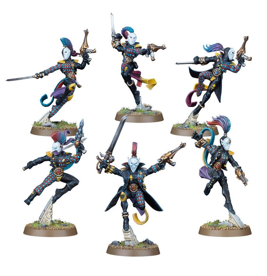 Warhammer 40k: Aeldari Harlequin Troupe