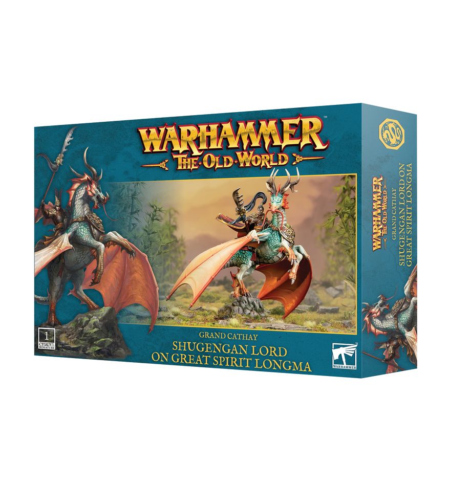 Warhammer The Old-World Grand Cathay Shugengan Lord On Great Spirit Longma