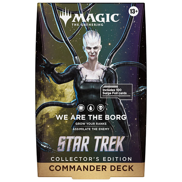 Magic: The Gathering - Star Trek Collector Commander Deck Collectors Edition Full Set