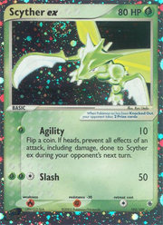 Scyther ex - Ruby & Sapphire (Rare Holo EX) [RS-102] English / Near Mint / Normal