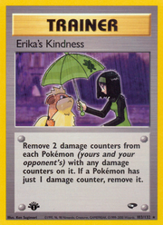 Erika's Kindness - Gym Challenge (Rare) [G2-103] English / Excellent / Normal