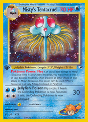 Misty's Tentacruel - Gym Heroes (Rare Holo) [G1-10] English / Near Mint / Normal