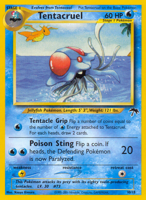 Tentacruel - Southern Islands (Common) [10] English / Good / Normal