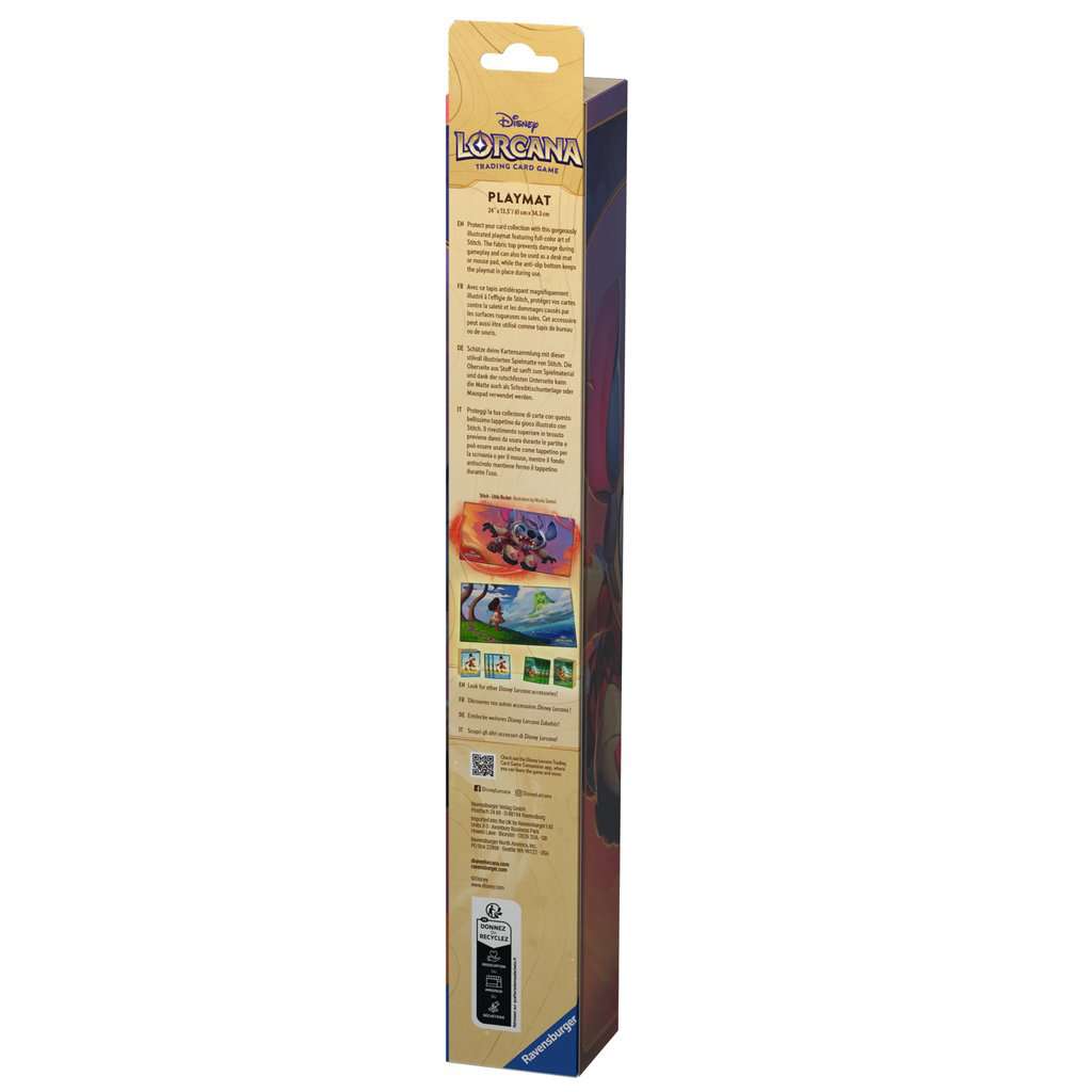 Lorcana Playmat Stitch
