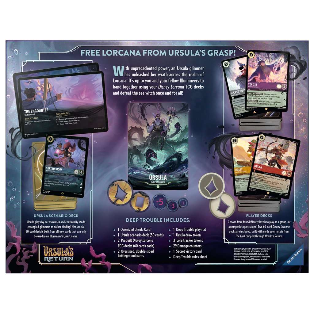 Lorcana Ursula's Returns Illumineer's Quest Deep Trouble
