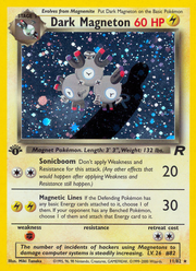 Dark Magneton - Team Rocket (Rare Holo) [TR-11] English / Excellent / Normal