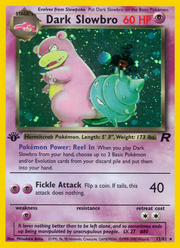 Dark Slowbro - Team Rocket (Rare Holo) [TR-12] English / Near Mint / Normal