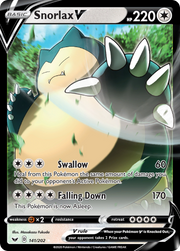 Snorlax V - Sword & Shield (Rare Holo V) [SSH-141] English / Near Mint / Normal