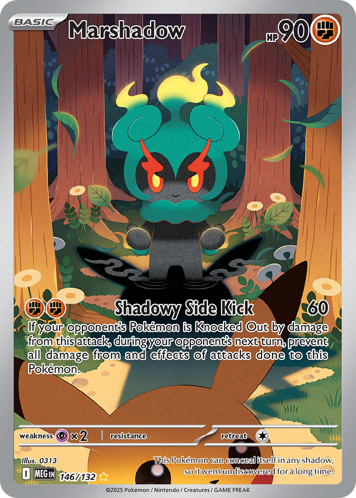 Marshadow - Mega Evolution (Illustration Rare) [MEG-146] English / Near Mint / Normal