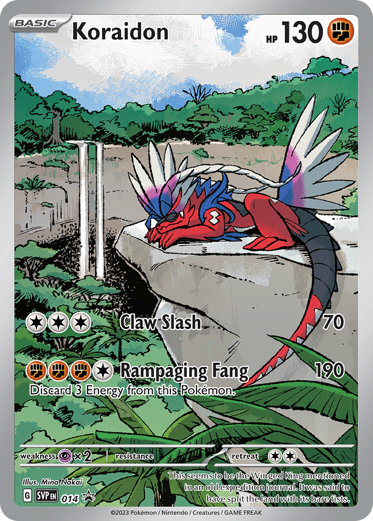 Koraidon - Scarlet & Violet Black Star Promos (Promo) [PR-SV-14] English / Near Mint / Normal
