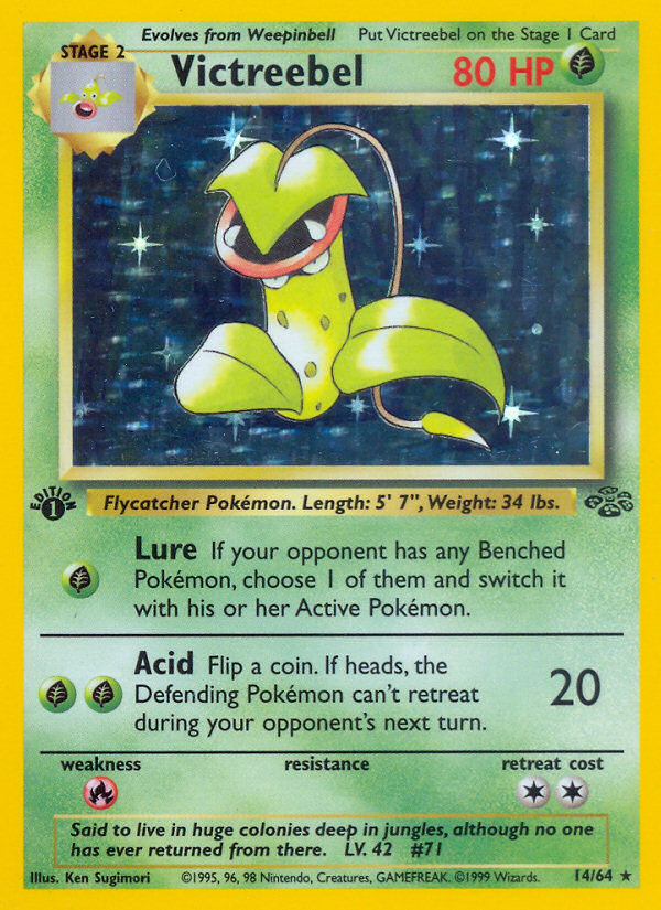 Victreebel - Jungle (Rare Holo) [JU-14] English / Good / Normal