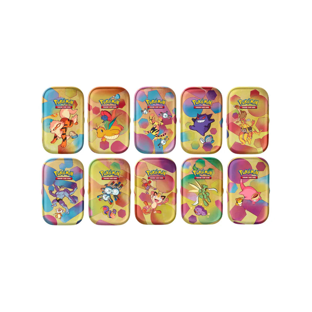 Pokemon 151 Mini Tins - 10 Tins