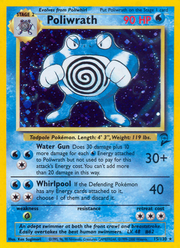Poliwrath - Base Set 2 (Rare Holo) [B2-15] English / Near Mint / Normal