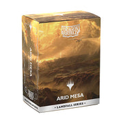 Dragon Shield - Dual Matte Art Standard Size Sleeves 100pk - Magic: The Gathering Landfall Series Arid Mesa