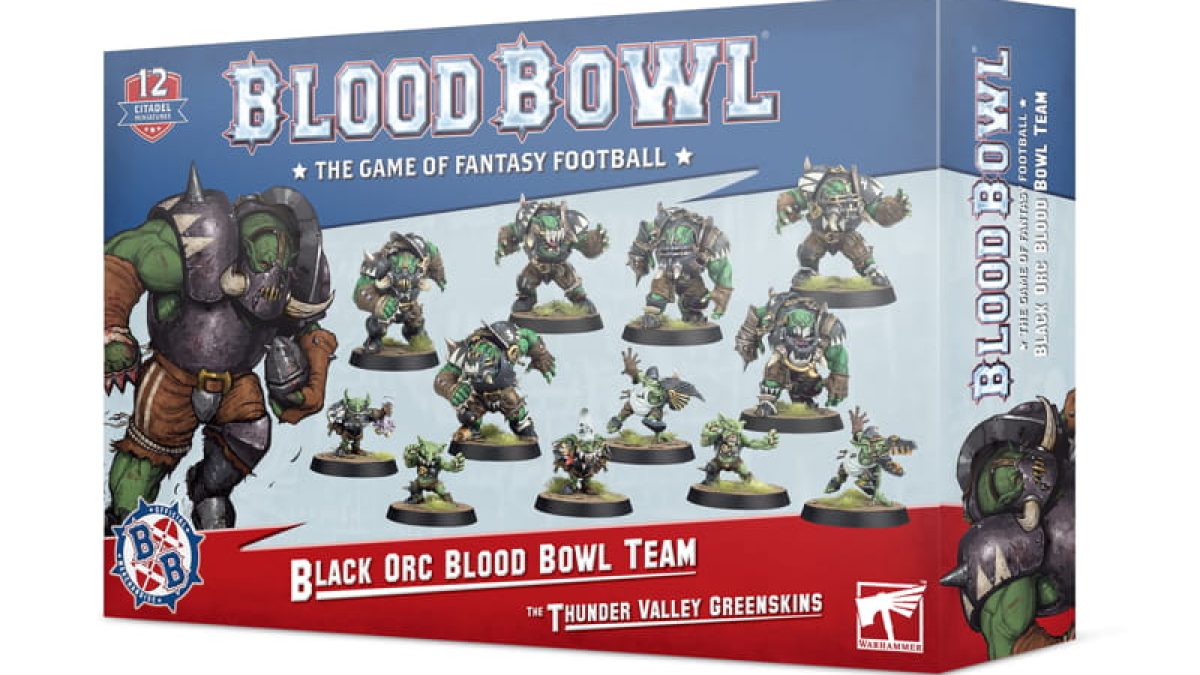 Warhammer Blood Bowl Black Orcs Team