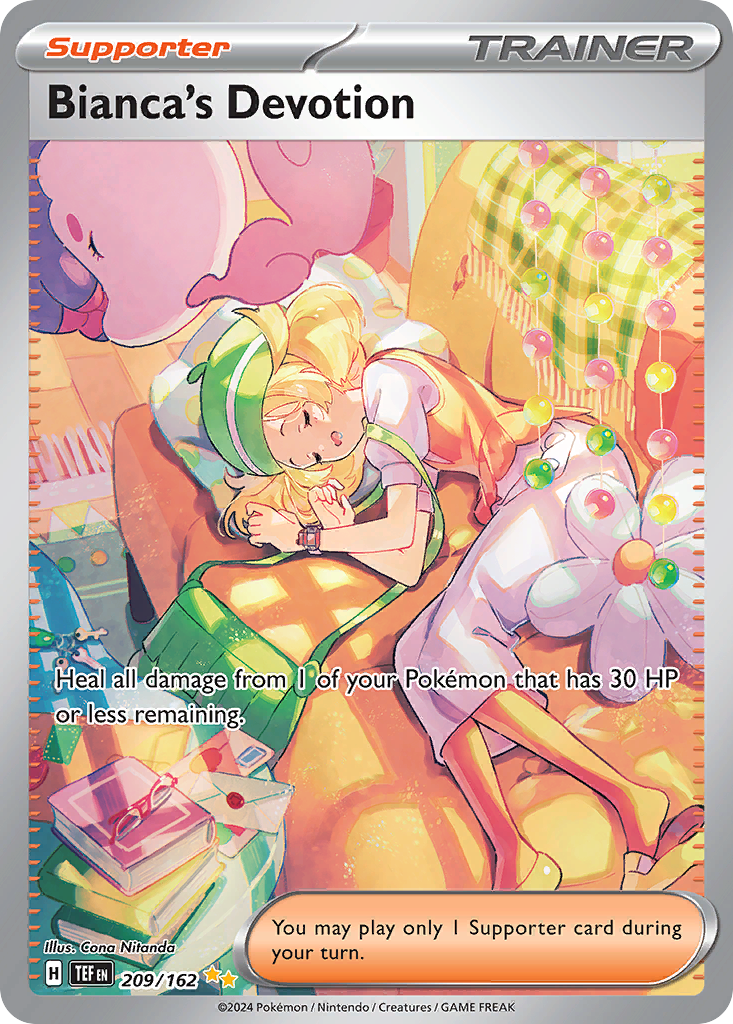 Bianca's Devotion - Temporal Forces (Special Illustration Rare) [TEF-209] English / Near Mint / Normal