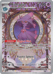 Mismagius - Paldea Evolved (Illustration Rare) [PAL-212] English / Near Mint / Normal