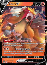Entei V - Brilliant Stars (Rare Holo V) [BRS-22] English / Near Mint / Normal