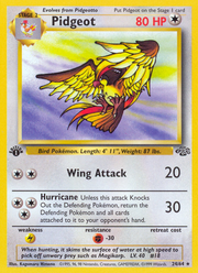 Pidgeot - Jungle (Rare) [JU-24] English / Good / Normal