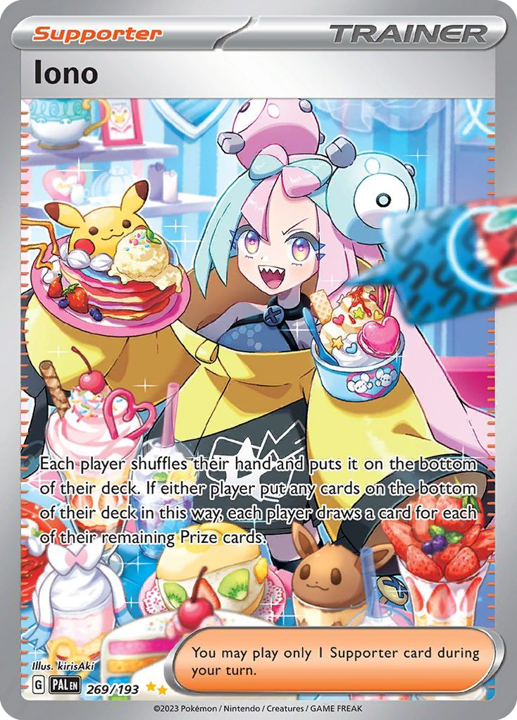 Iono - Paldea Evolved (Special Illustration Rare) [PAL-269] English / Near Mint / Normal