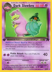 Dark Slowbro - Team Rocket (Rare) [TR-29] English / Excellent / Normal