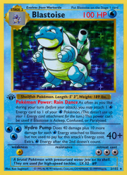 Blastoise - Base (Rare Holo) [BS-2] English / Excellent / Normal