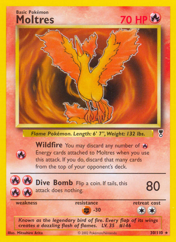 Moltres - Legendary Collection (Rare) [LC-30] English / Near Mint / Normal