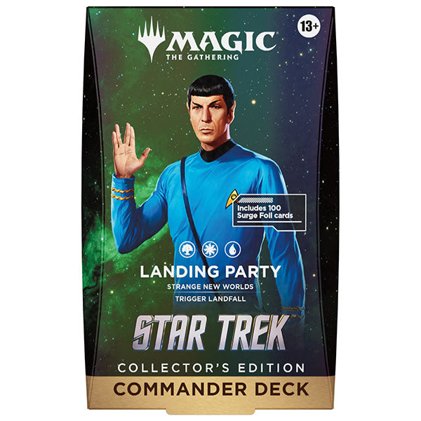 Magic: The Gathering - Star Trek Collector Commander Deck Collectors Edition Full Set
