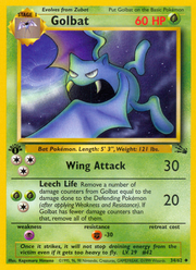 Golbat - Fossil (Uncommon) [FO-34] English / Near Mint / Normal