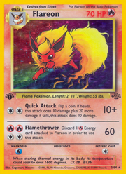 Flareon - Jungle (Rare Holo) [JU-3] English / Good / Normal