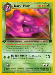 Dark Muk - Team Rocket (Uncommon) [TR-41] English / Excellent / Normal