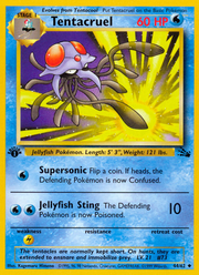 Tentacruel - Fossil (Uncommon) [FO-44] English / Near Mint / Normal