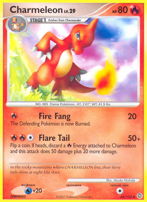 Charmeleon - Secret Wonders (Uncommon) [SW-46] English / Near Mint / Reverse-Holo Normal
