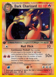 Dark Charizard - Team Rocket (Rare Holo) [TR-4] English / Near Mint / Normal