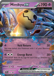 Mimikyu ex - Scarlet & Violet Black Star Promos (Promo) [PR-SV-4] English / Near Mint / Normal