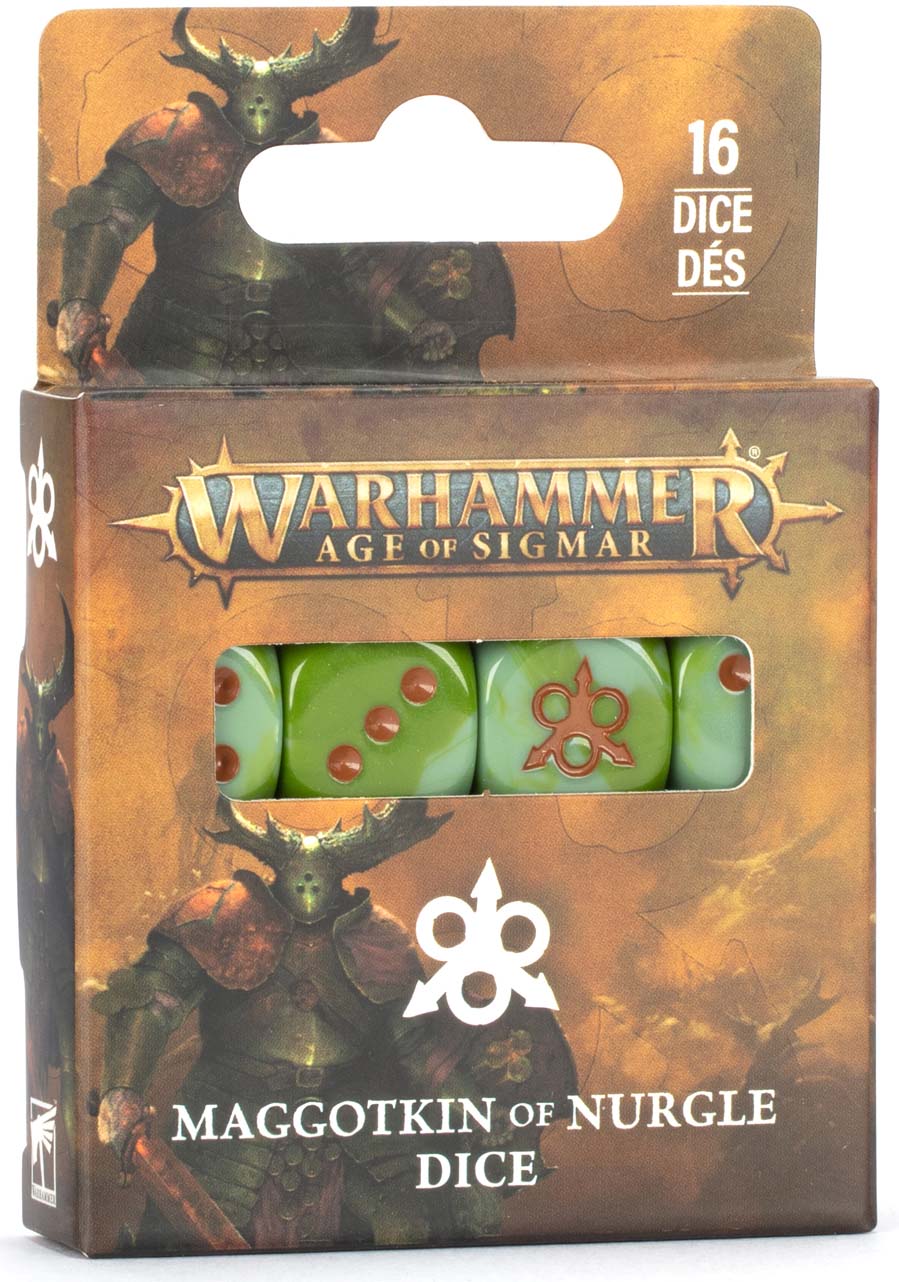 Warhammer Age of Sigmar - Maggotkin of Nurgle: Dice