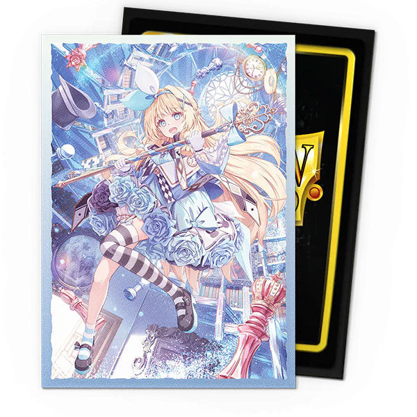 Dual Matte Art Standard Size Sleeves 100pk - Grand Archive Alice Golden Queen
