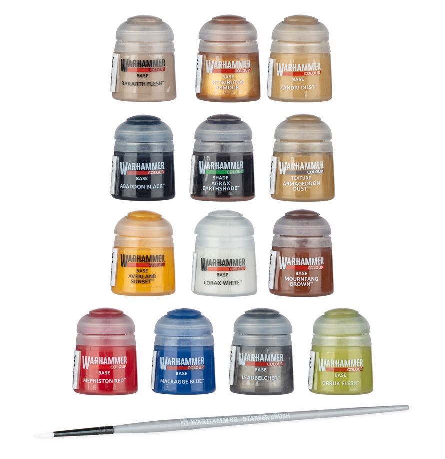 Warhammer 40k: Paints + Tools Set