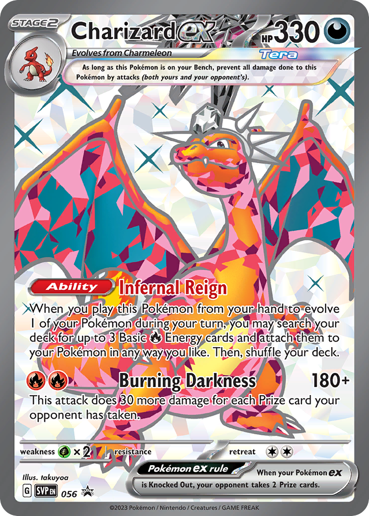 Charizard ex - Scarlet & Violet Black Star Promos (Promo) [PR-SV-56] English / Near Mint / Normal
