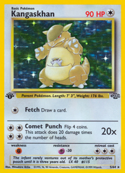 Kangaskhan - Jungle (Rare Holo) [JU-5] English / Poor / Normal