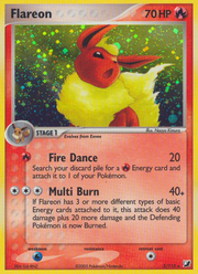 Flareon - Unseen Forces (Rare Holo) [UF-5] English / Near Mint / Normal