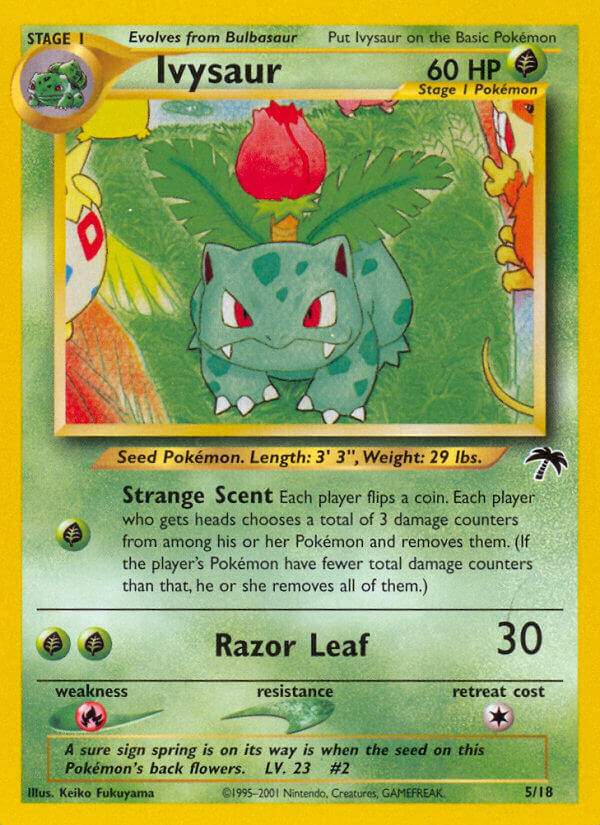 Ivysaur - Southern Islands (Common) [5] English / Good / Normal