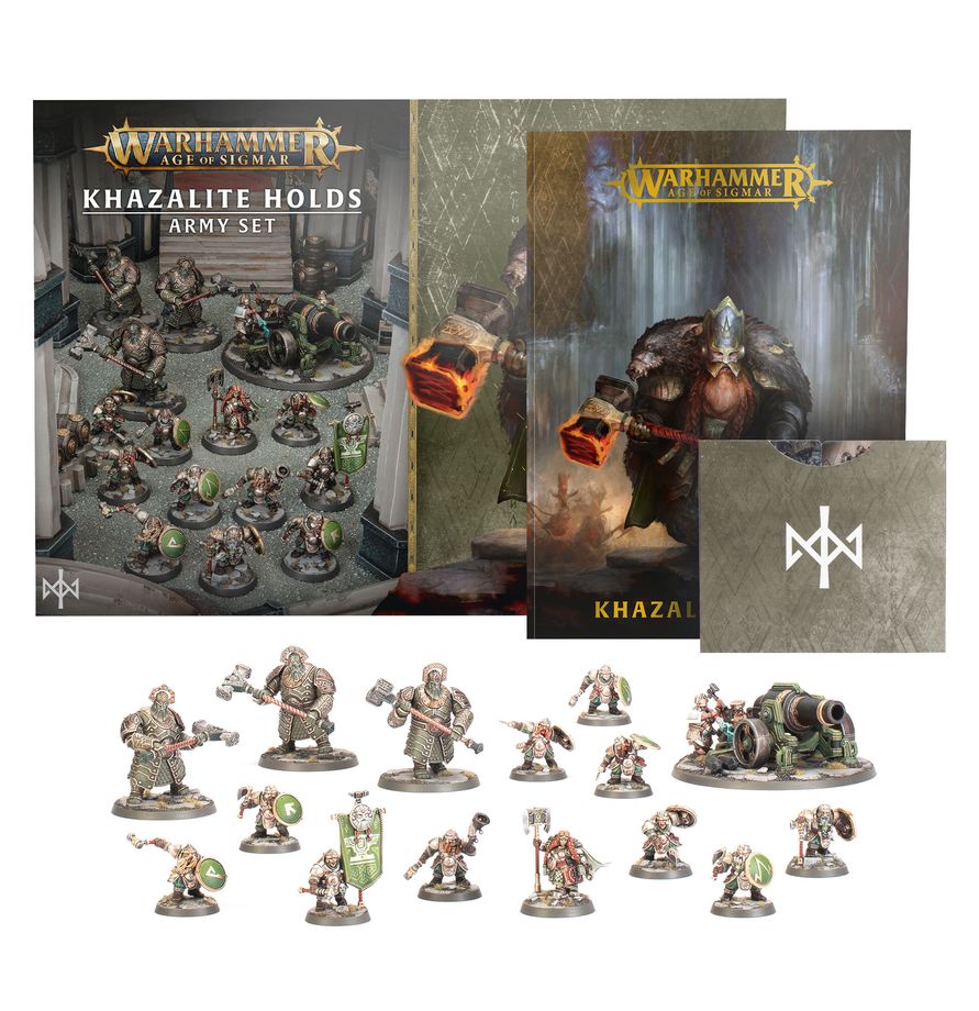 Warhammer Age Of Sigmar: Khazalite Holds Army Sets