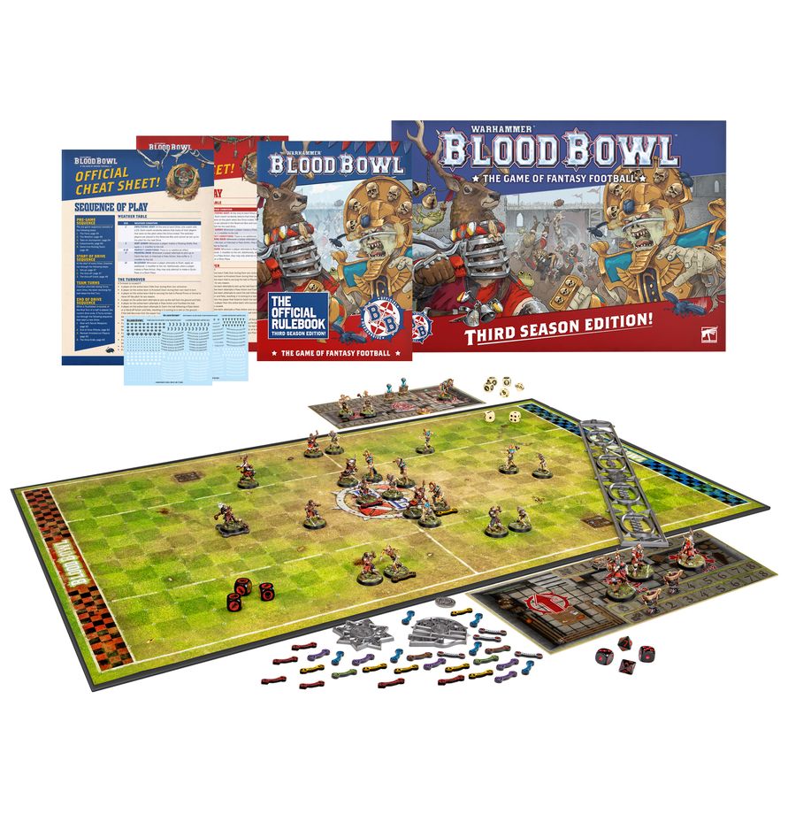 BLOOD BOWL: TOMB KINGS TEAM PITCH & DUGOUTS