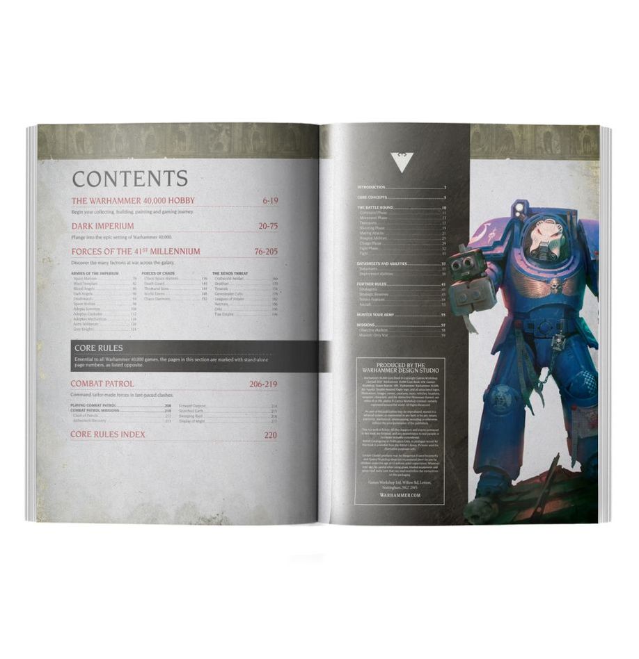 WARHAMMER 40000: CORE BOOK (ENGLISH)