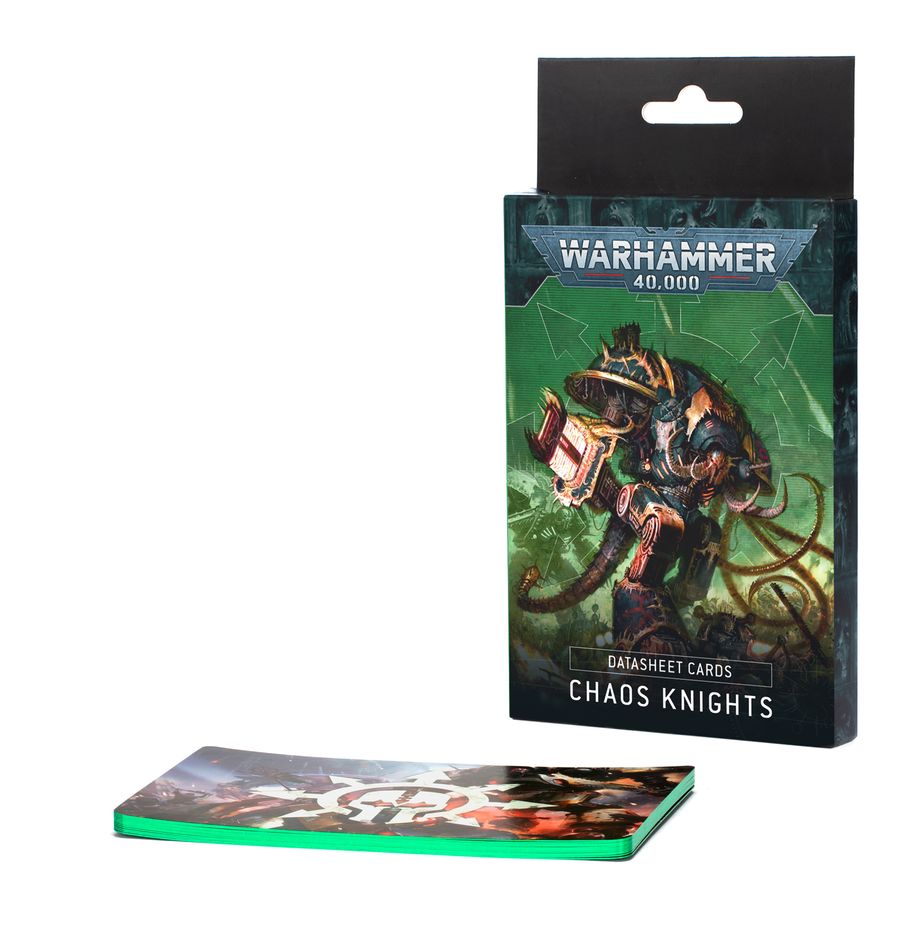 Chaos Knights Datasheet Cards