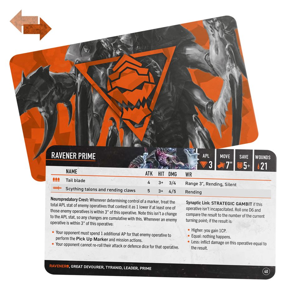 Kill Team Datacards Raveners